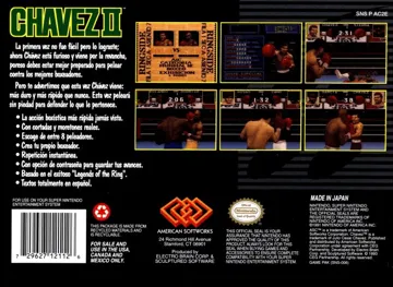 Chavez II (USA) box cover back